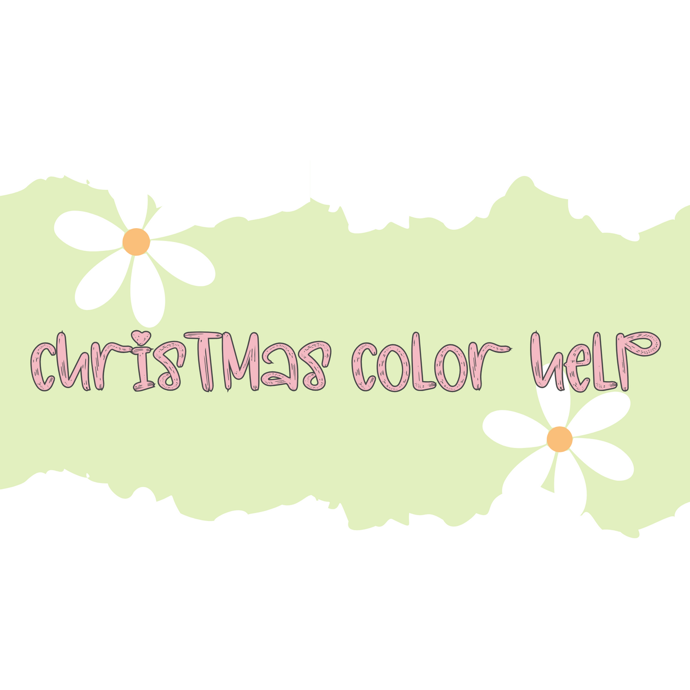 Christmas Color Help