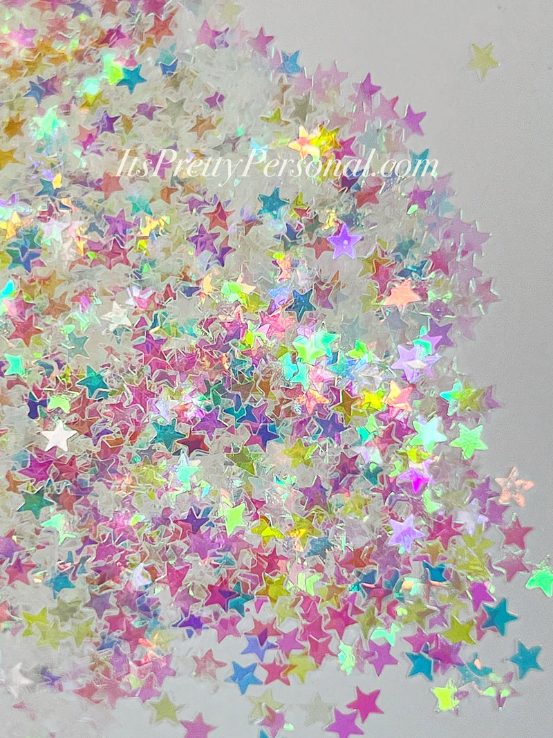 "Rainbow Opal 5 Point Stars” - Maker Monthly Box Color June 2025