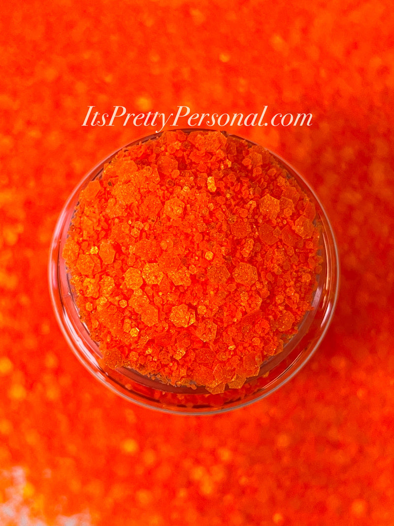 "Lava Orange XL” - Glittered Glitter Collection