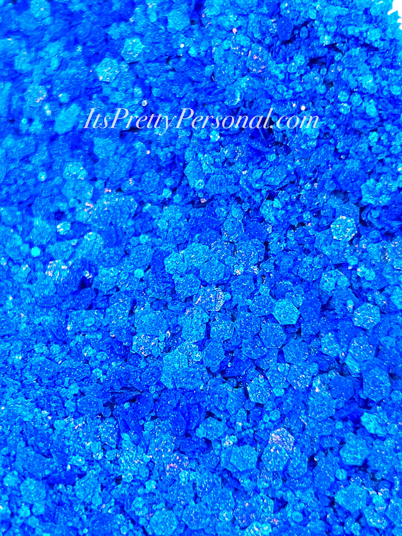 "Ultramarine Blue XL” - Glittered Glitter Collection