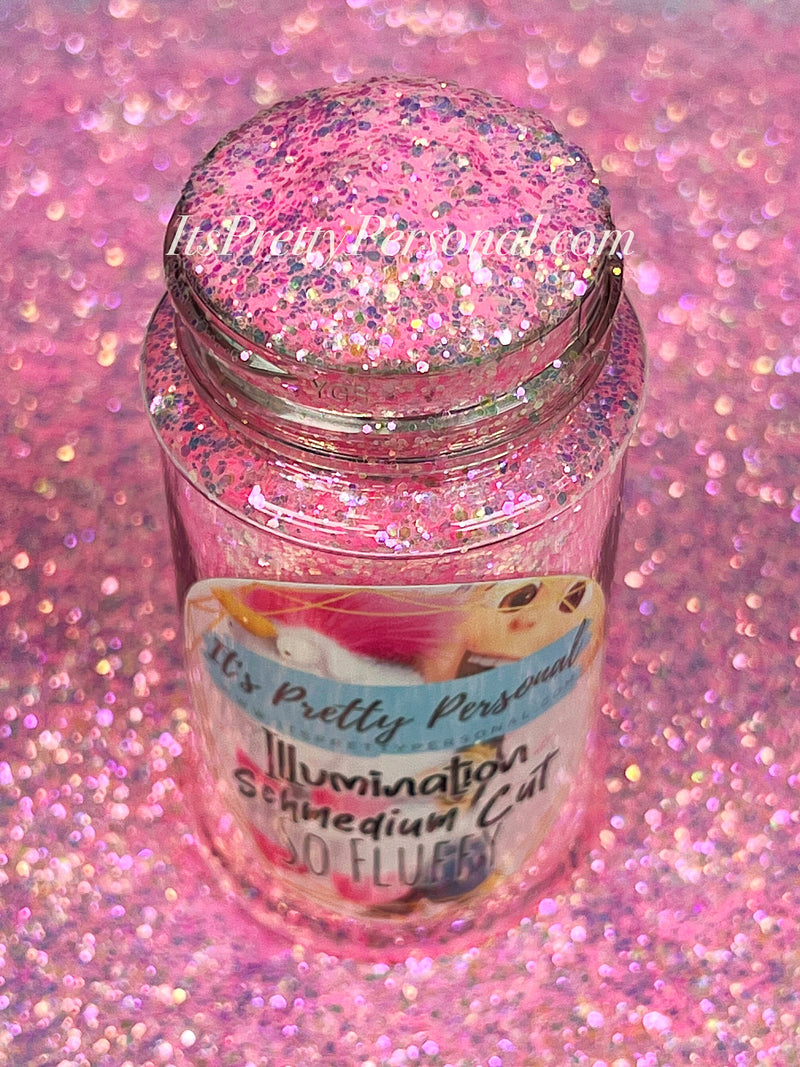 SCHMedium Cut- “So Fluffy”- Illumination Collection- Pastel Neon
