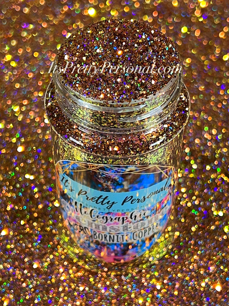 "MICRO Bornite Copper"- Holographic GEMSTONE Collection