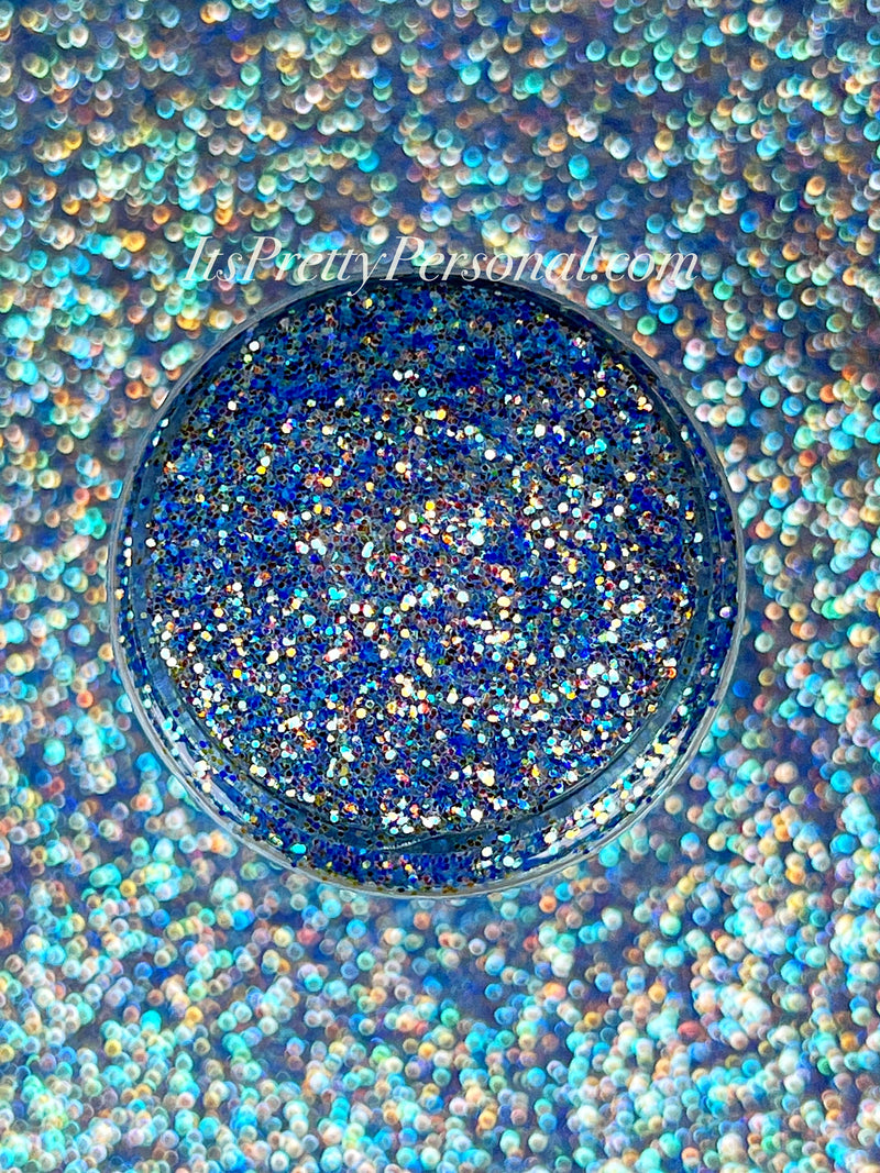 “Blueclipse” - Platinum Pastels Collection- Extreme Sparkle Blue