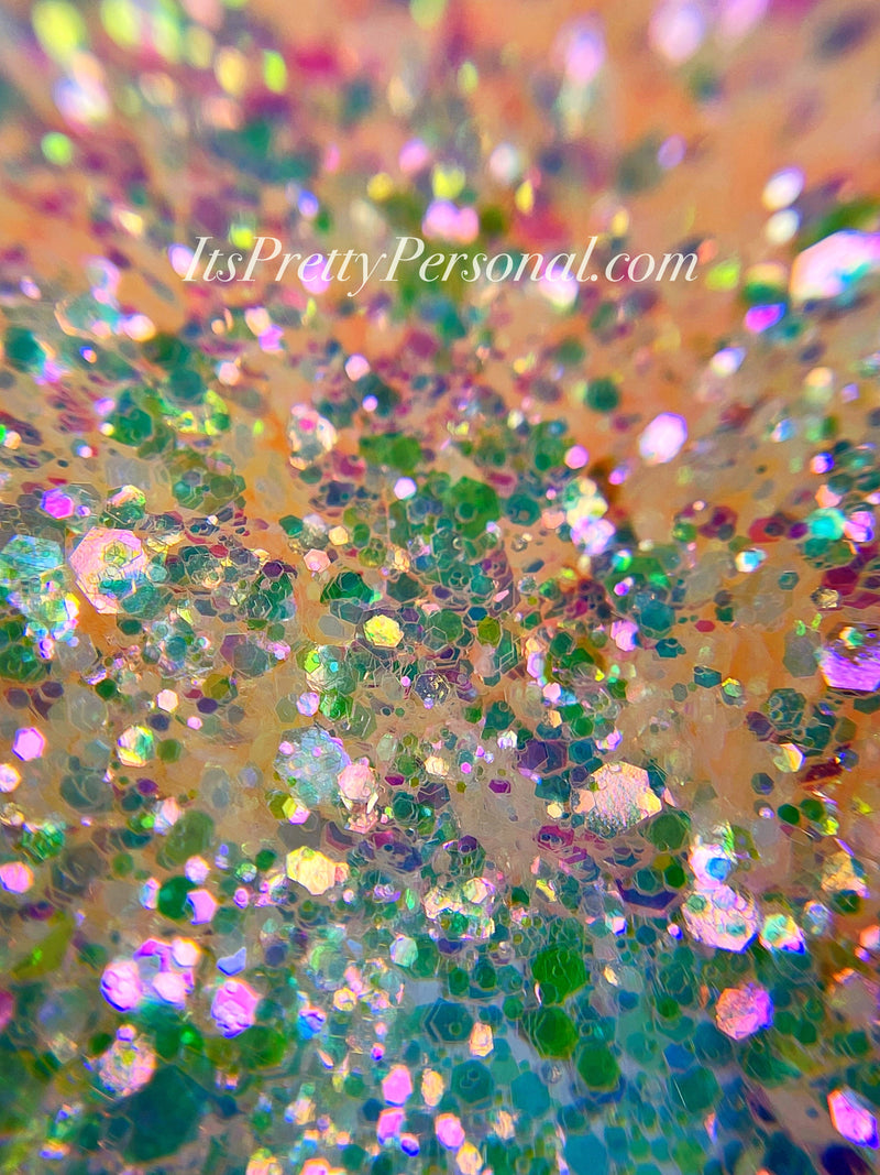 “Blushing Bob XL”- August 2025 Maker Box Color- Illumination Collection- Pastel Peach Neon