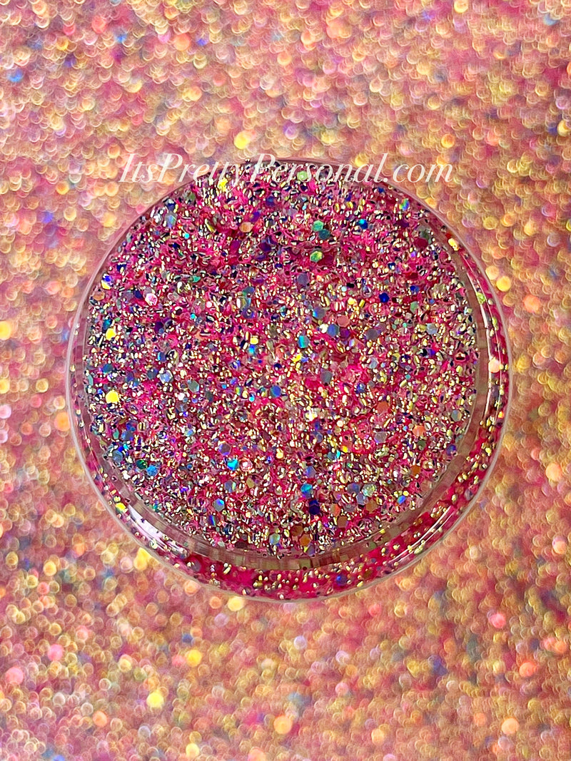 "SCHmedium Cut Princess Minnie"- Princess Glitter Collection Light Pink