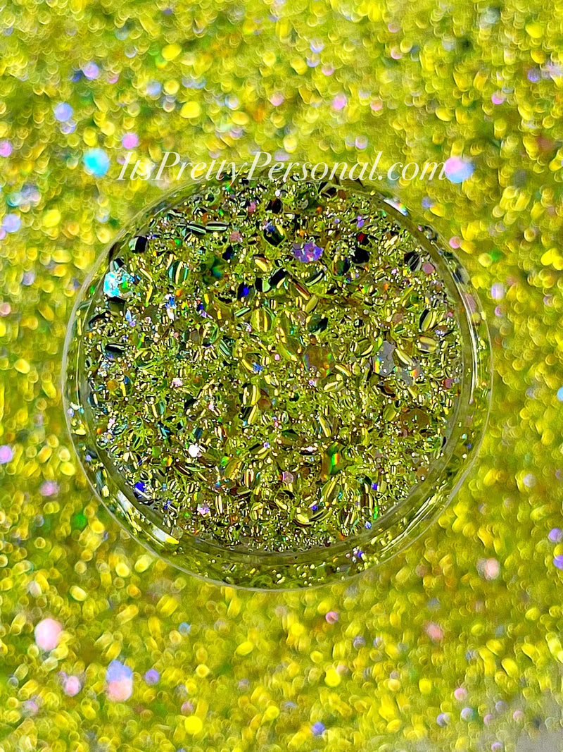 "I Tink I Can XL"- Princess Glitter Collection Light Green