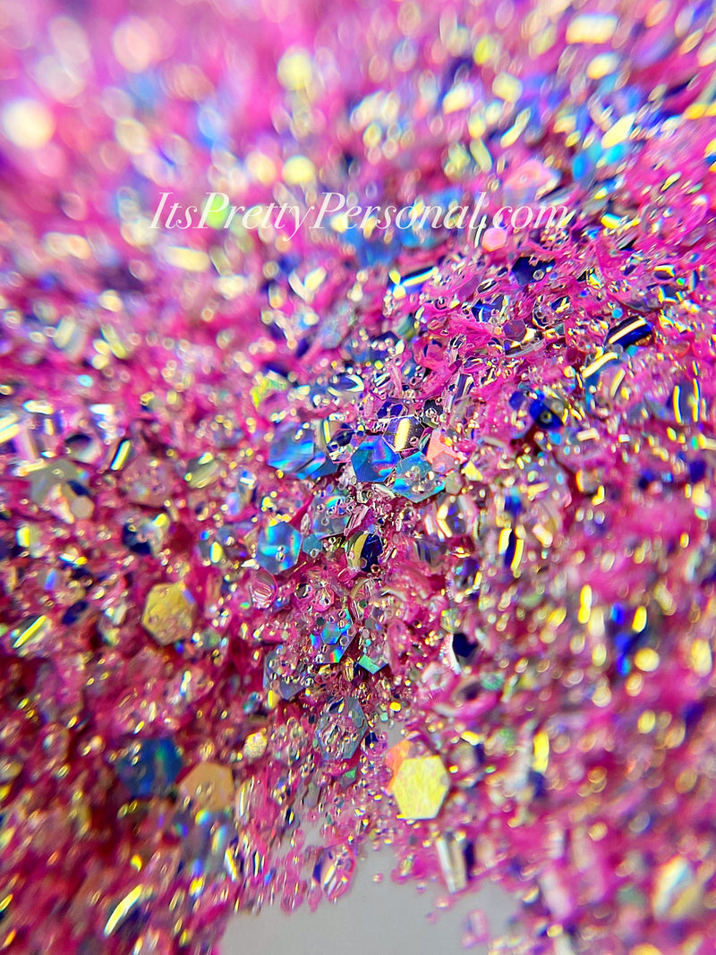 "Princess Minnie XL"- Princess Glitter Collection Light Pink