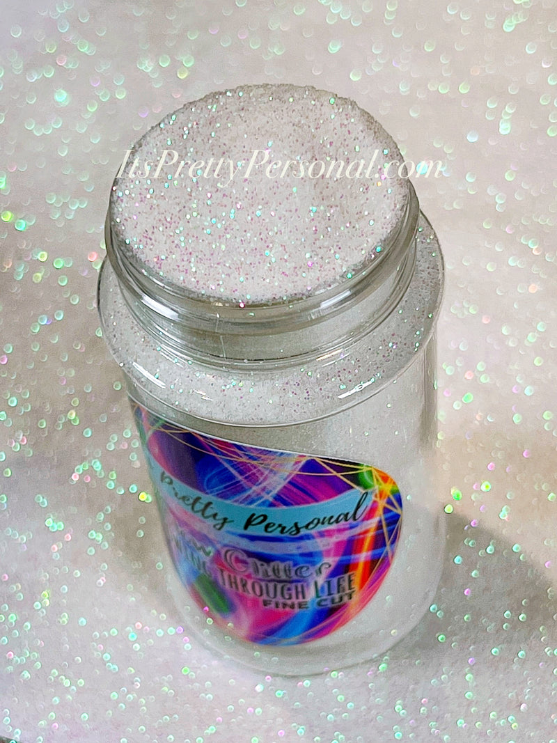 "Glowing Through Life”- FINE CUT Opal GLOW Glitter