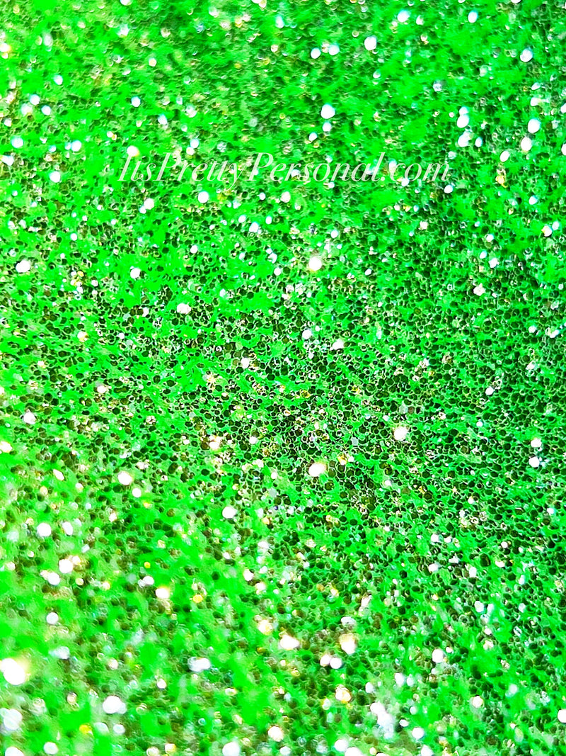 "MICRO Sour Apple Green”- FROSTED Glitter Collection