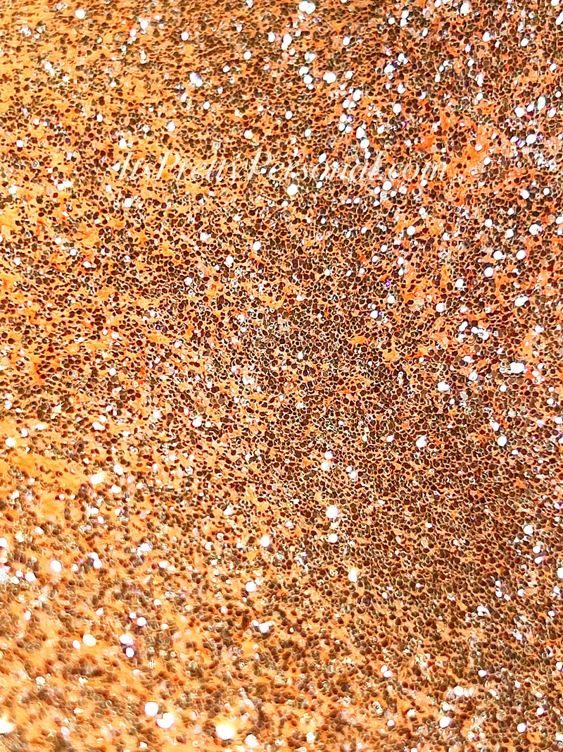 “MICRO Cantaloupe Crush”- FROSTED Glitter Collection