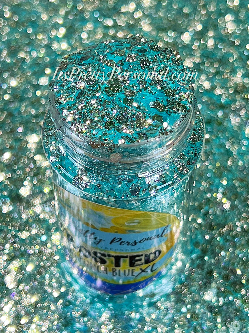 "Polar Punch Blue XL”- FROSTED Glitter Collection