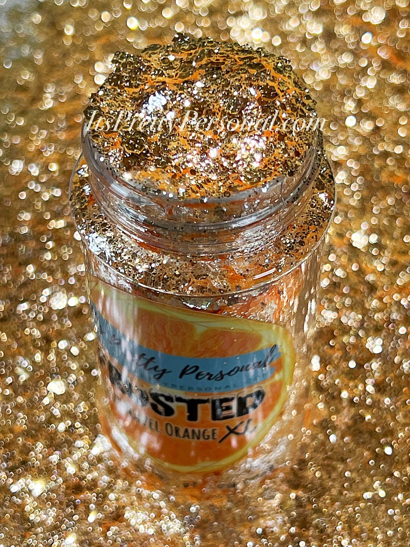 “Fuzzy Navel Orange XL”- FROSTED Glitter Collection