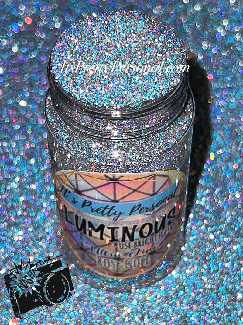 ULTRA FINE Rose Gold  (Fine Cut)- Luminous Reflective Glitter Collection