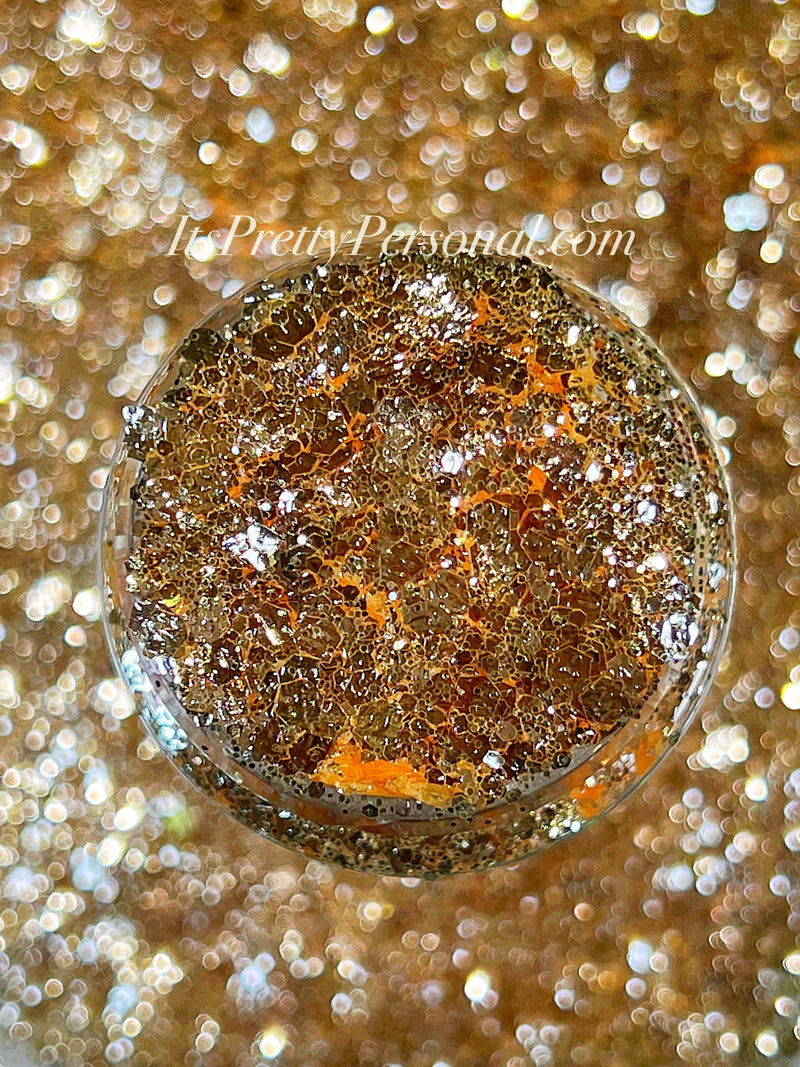 “Fuzzy Navel Orange XL”- FROSTED Glitter Collection