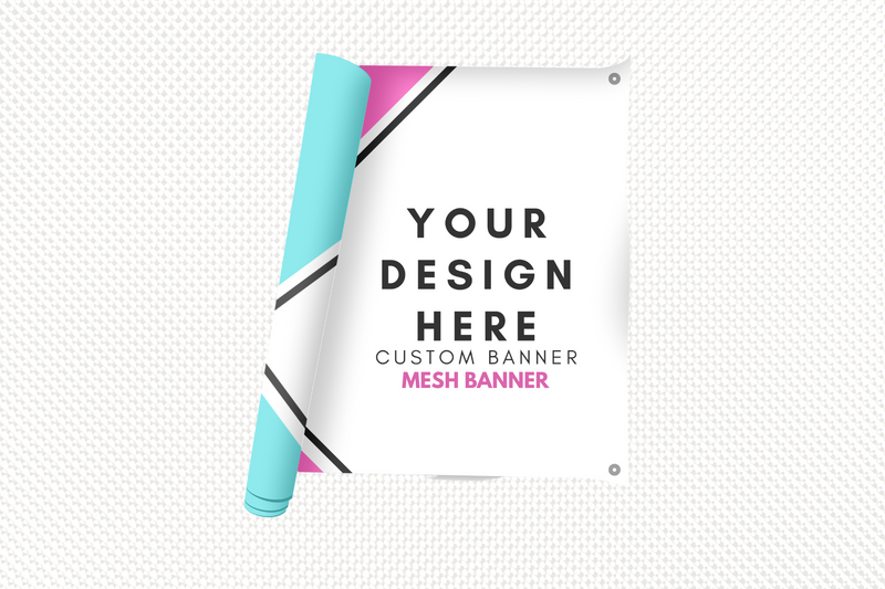 MESH Banner- Design Your Own!