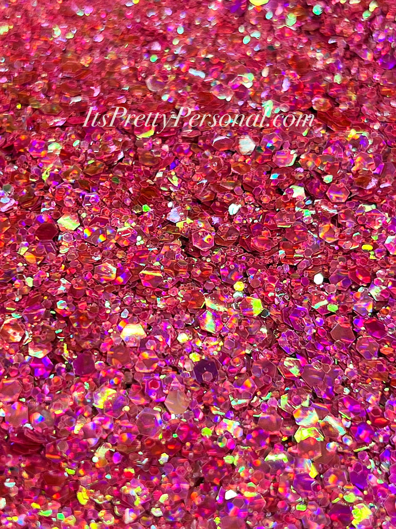 "Pink 182 XL"- Gramglitter (HOLOGRAM)