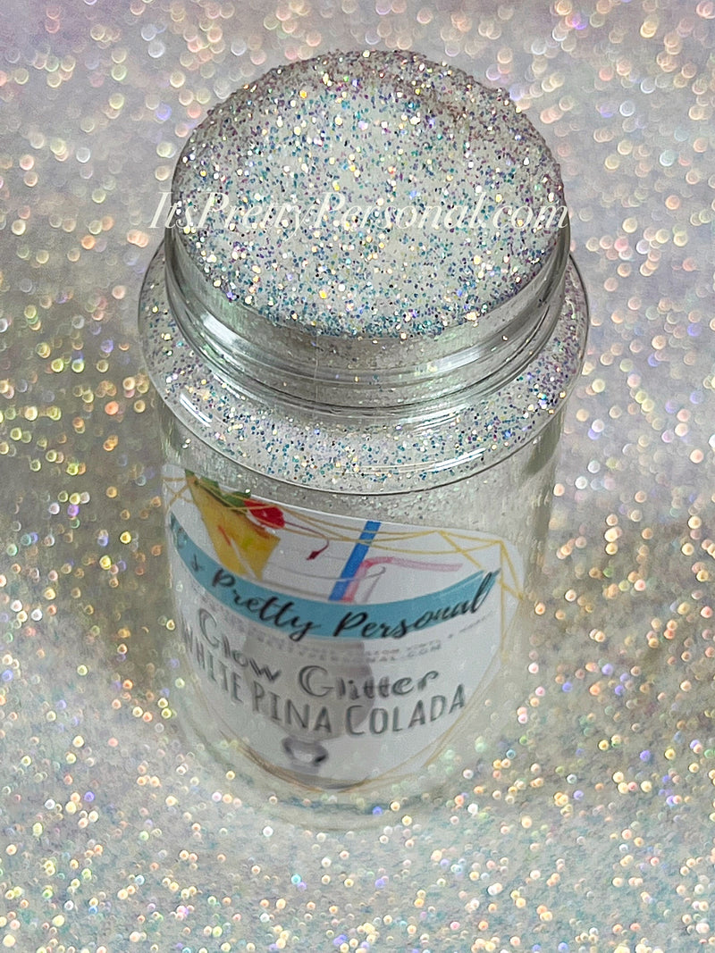 “White Pina Colada"- GLOW Illumination Glitter Mix