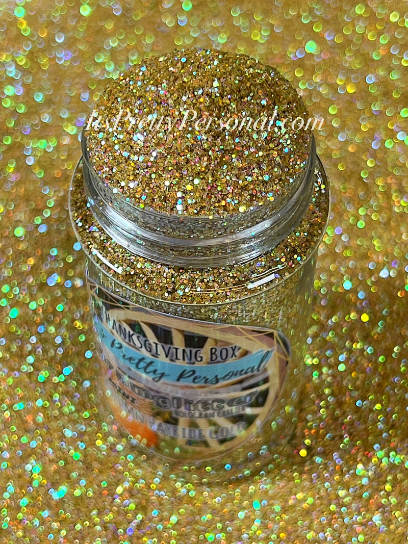 “MINI Autumn Hayride Gold"- Gramglitter (HOLOGRAM)